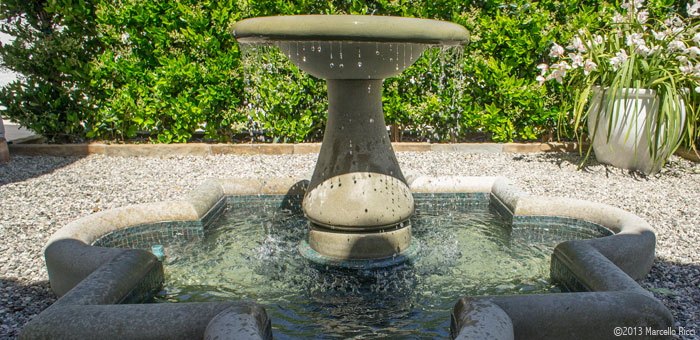 Side Patio Fountain